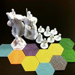 photo.JPG Free STL file Pocket-Tactics (Third Edition): Faithful of the Luminous Goddess・Template to download and 3D print
