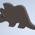 triceratops.png Triceratops children's toy wood CNC, laser