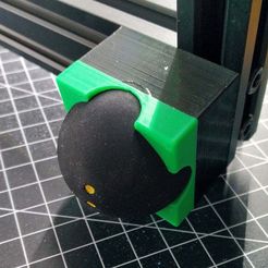 Mounted_Foot.jpg Archivo STL gratis Pie de bola de squash rectangular para extrusión 2040・Objeto para impresora 3D para descargar