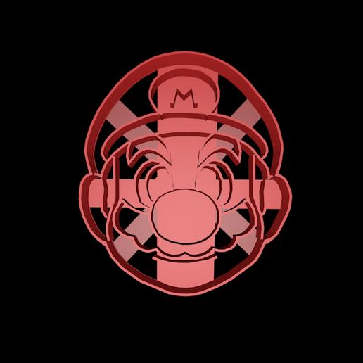 mariocookiecutter.png STL file Mario bros Cookie cutter set 2・3D printing idea to download, davidruizo