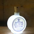 Elixir.jpg 3D Printed Elixir Snake Oil Poison Bottle