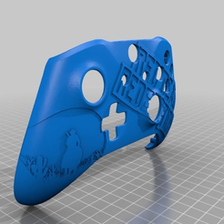 716c5eba61a5abc7989ee63023c37f16.png Archivo STL gratis Shell del mando personalizado de Xbox One S: Red Dead Redemption Edition・Diseño de impresora 3D para descargar