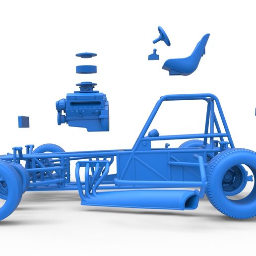 75.jpg Vintage Dirt Modificado stock car Base Versión 3 Escala 1:25