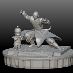 TyC-1.png 3D-Datei Tenshinhan und Chaoz・Modell zum Herunterladen und 3D-Drucken