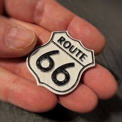 Snapseed-7.jpg Route 66 Sign Fridge Magnet