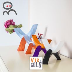 covervirgol.jpg Archivo STL Virgolò - jarrón minimalista・Modelo para descargar e imprimir en 3D