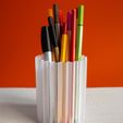 abstract-pencil-cup-organizer-desk-decor-slimprint.jpg Abstract Pencil Cup