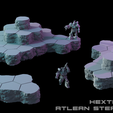 HEXTECH-Atlean-Steppes-Vol-8.png HEXTECH - Hex Hills - Grasslands Map Pack (Battletech Compatible)
