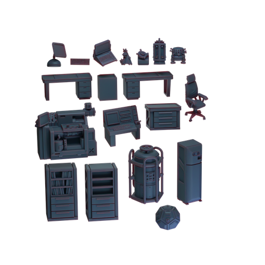 🚀 Spaceship Lab・ STL File for 3D printing・Cults