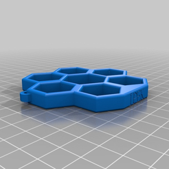 balpetkolyeson.png Free 3D file Balpeteği kolye honeycomb necklace・3D printer model to download