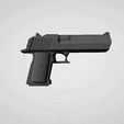 DEagle1.JPG Desert Eagle Core 1:12 Action Figure Handgun Accessory