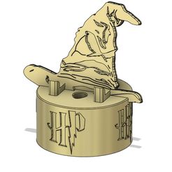 Sans-titre-16.jpg STL-Datei Telefonhalter Harry-Potter-Hut kostenlos・Modell für 3D-Druck zum herunterladen