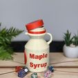 MSDC-with-dice-and-open-lid.jpg 3D Printed “Maple Syrup” Dice Container – Secret Dice Storage Bottle for DnD & TTRPG Players – Funny Hidden Dice Holder Gift