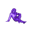 Xanna.stl STL file girl sitting・Model to download and 3D print