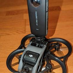 3D file Insta360 Flow gimbal adaptor for 360 cameras for shooting upside  down ⬇️・3D printer model to download・Cults