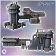 4.jpg Futuristic Industrial Plant with Storage Silo and Production Base (16) - Future Sci-Fi SF Post apocalyptic Tabletop Scifi Wargaming Planetary exploration RPG Terrain