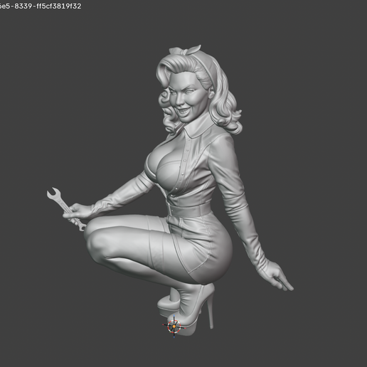 Pinup Mechanic 1