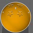 2021-04-12.png Archivo STL gratis dragonball dragonball 4 estrellas・Diseño por impresión en 3D para descargar