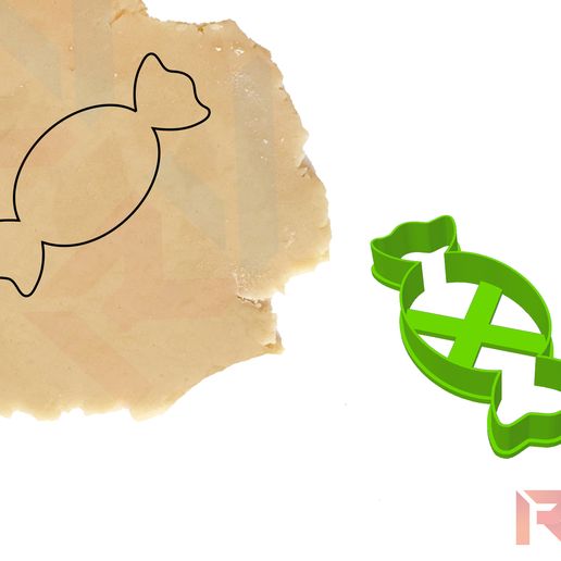 cookie_cutter_3d_print_candy_outline.jpg Cortapastas con contorno de caramelo