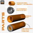 Suppressor_MKII_Explosive.jpg 3DTAC / PBS 01 Airsoft Suppressor / 2 models included