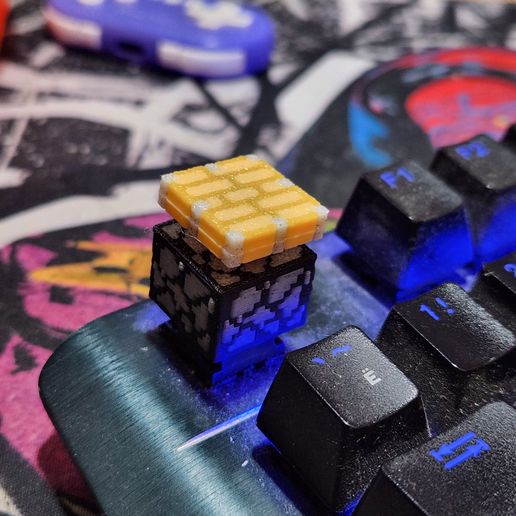 Minecraft piston keycap (need AMS)