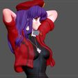22.jpg MISATO KATSURAGI UNIFORM EVANGELION ANIME SEXY GIRL CHARACTER 3D PRINT MODEL