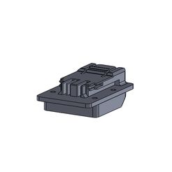3.jpg Télécharger le fichier STL Adaptateur de batterie Stanley Fatmax Parkside X20V • Objet à imprimer en 3D, Druk3dfdm