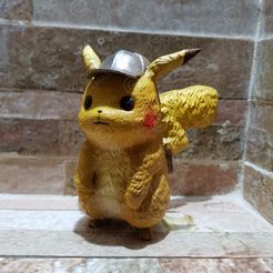 1.jpg 3D-Datei Detective Pikachu・3D-druckbare Vorlage zum herunterladen