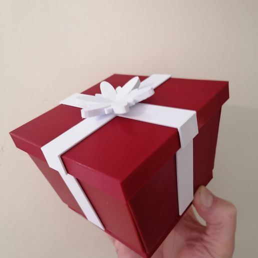 💝 Self Opening Present Gift Box・ STL File for ・Cults