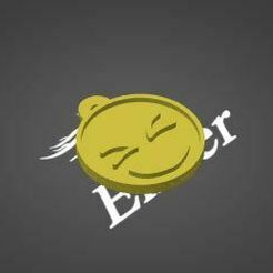 Výstřižek.jpg STL file Happy Face Emoji・3D printable model to download