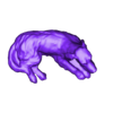 dog final.stl Cão deitado