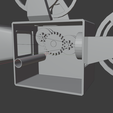 3.png 3D film viewer with gears and a lever to display an image from a camera film.