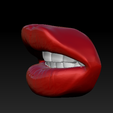 2021-11-22_09-15-06.png Download STL file Lips Woman Girl • 3D printing template, Crazy_Craft_Sochi