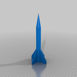 838c7a0c0622d44695f167f20d80c9e7.png Big base big fin Rocket Prototype 4 250mm
