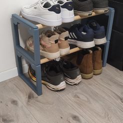 WhatsApp-Image-2023-08-18-at-17.11.23.jpeg STL file Stackable shoes stand・3D printable model to download