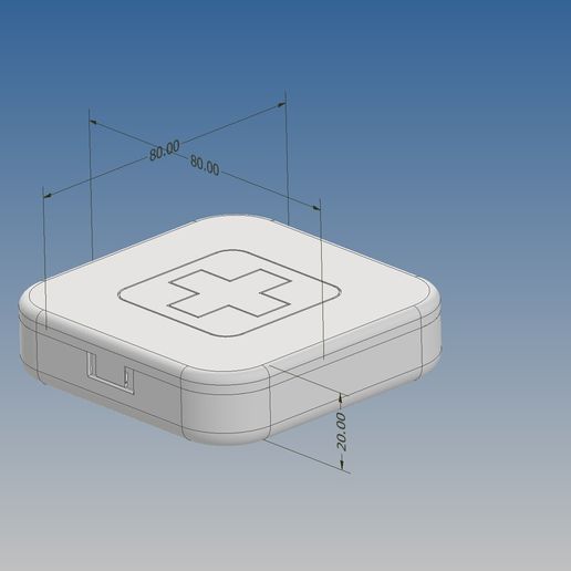 Таблетница 3D model
