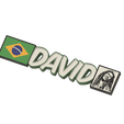 David2.png Nome próprio LED PARA MONTAGEM David