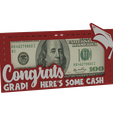 Untitled-Project-101.png Graduation Gift - Money Holder with text "Congrats"