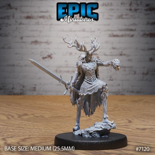 Green Knight Guardian Victory ‧ DnD Miniature ‧ Tabletop Miniatures ‧ Gaming Monster ‧ 3D Model ‧ RPG ‧ DnDminis ‧ STL FILE