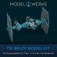 Tie-Brute-Graphic-10.jpg Tie Brute 1/72 Scale Model Kit