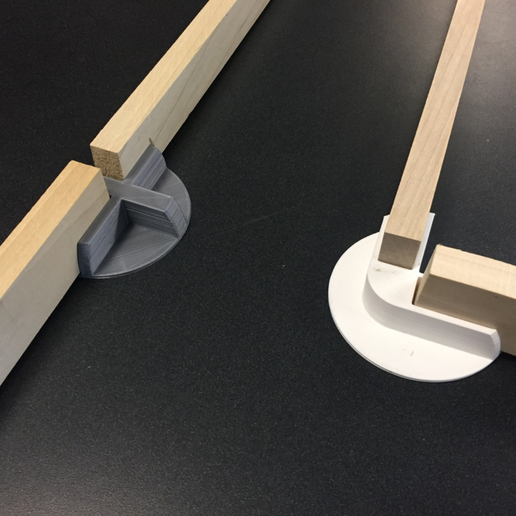 Border Brackets 3D model preview