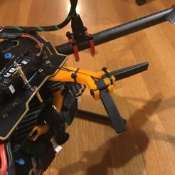 Tarot650_X8R_Antenna_V01.JPG Бесплатный 3D файл Антенна X8R для Tarot 650 Sport・Идея 3D-печати для скачивания