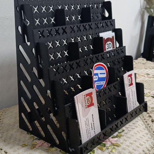 Sticker and Card Display Stand - Modular 3D Organizer