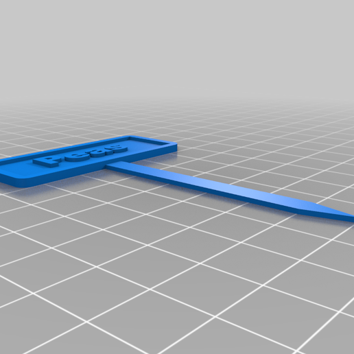 Peas.png Plant Marker Label