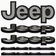 3s.jpg Jeep logo car brand for 3D printer or CNC router