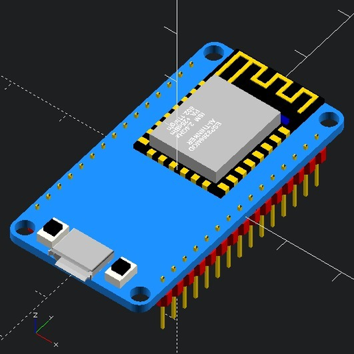 ESP8266 based modules models library - Cults3D 3D Model | 3Drop