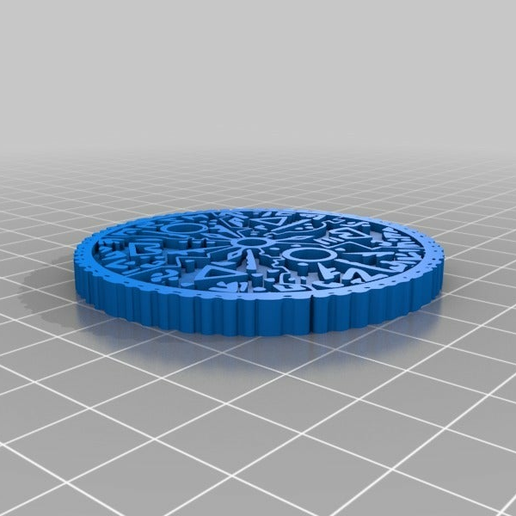 💾 Scooby Doo Planispheric Disk・Free STL File for ・Cults