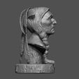 3.jpg Native American Warrior Bust