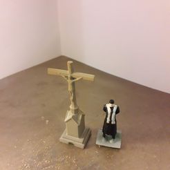 20190608_093933.jpg Archivo STL Calvario religioso para impresora FILAMENT o DLP o SLA・Objeto imprimible en 3D para descargar