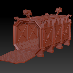 Free STL file 40k terrain: 2 floors with extended roof 👽・3D print design  to download・Cults